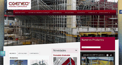 Desktop Screenshot of andamioscertificadosa.com